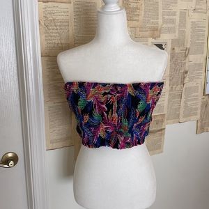 Shade & Shore Tropical Swim Tube Top